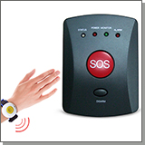 Комплект стационарной тревожной кнопки  с системой оповещения